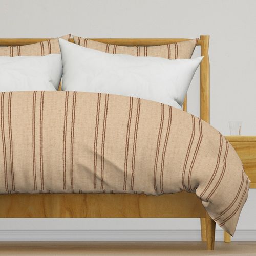 Daphne - Burlap Stripe - Beige