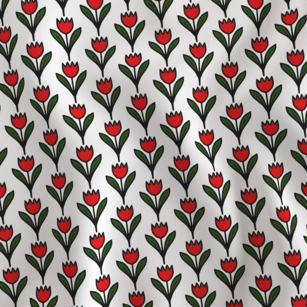 Close up image of fabric ripple