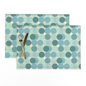 Lots of Dots - Duck Egg And Frosted Mint