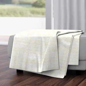 Bright Yellow Butter Modern Seagrass Fashion Forward Tweed