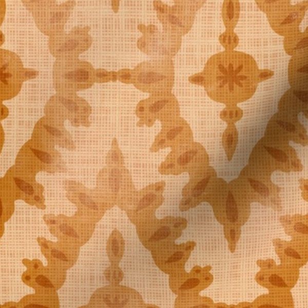Boho Ogee in Rich Amber