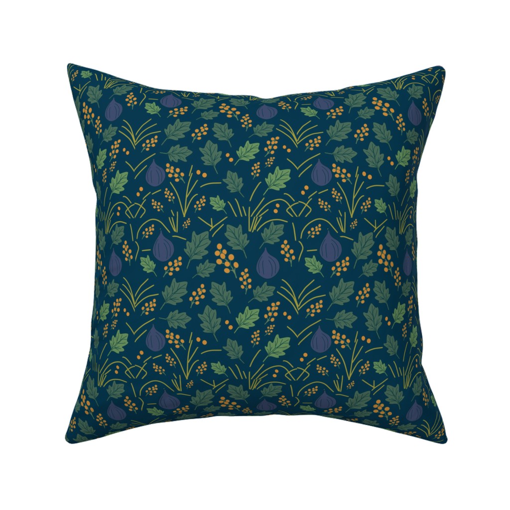 18 inch square Throw Pillow on a white background