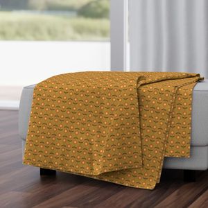 70s Bright Flowers Mustard Repeat 2023