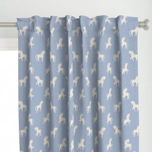 horses light blue color