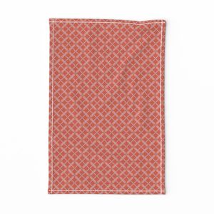 Country Retro Knit Terracotta Red