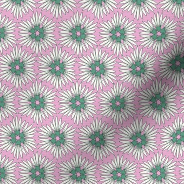 Soft Petals Blender & Coordinate Pattern - Cold Pink BG