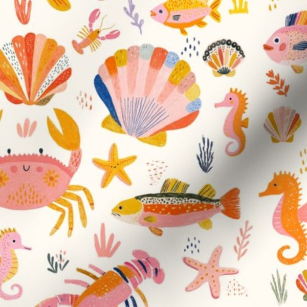 Whimsical Sea Friends