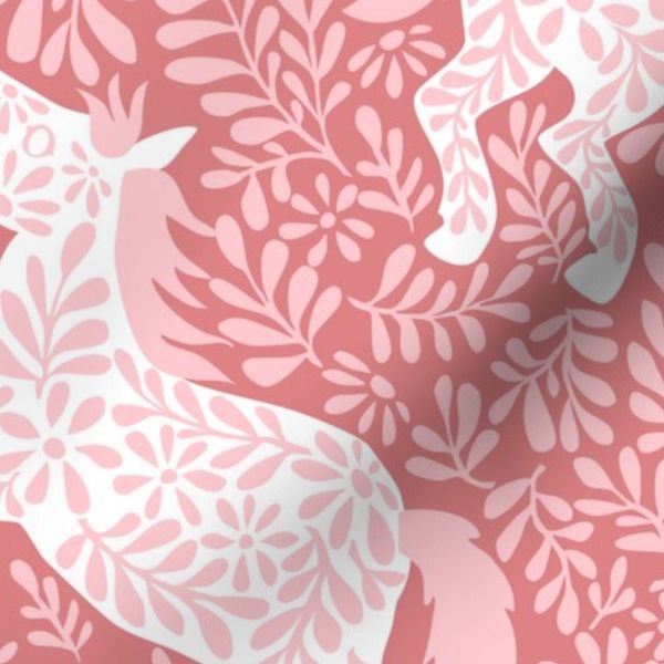 Horsing Around Dark Rose Extra Large