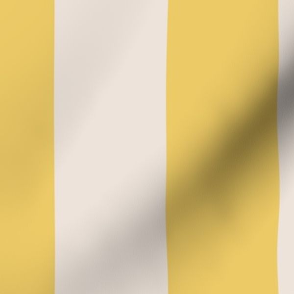 Classic Cottage Stripe-Golden Yellow/Beige LARGE