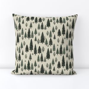 Pine Trees/textured/pine forest/woodland/christmas