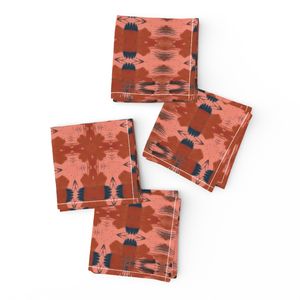 Terracotta Painterly Grid