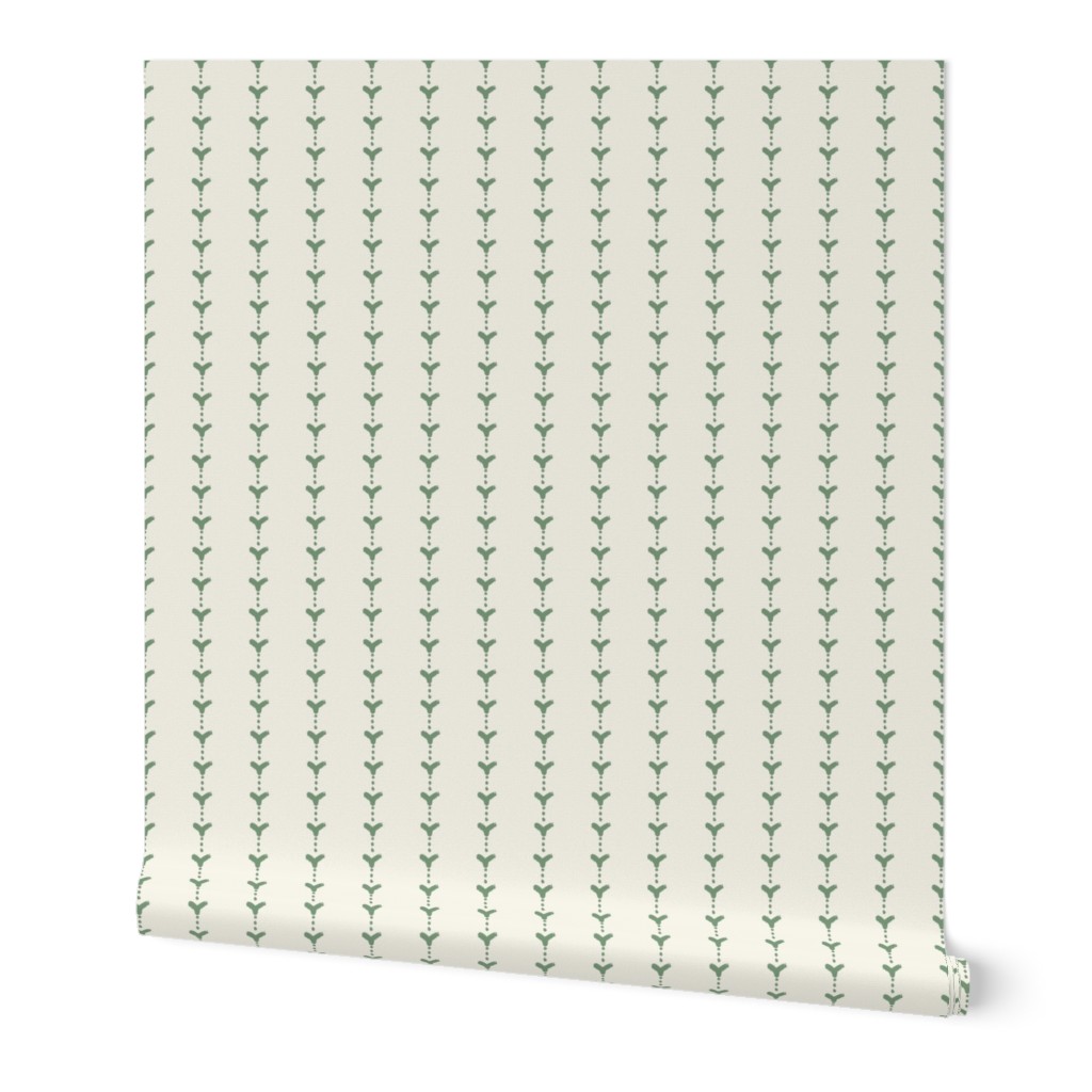 Roll of Peel and Stick wallpaper on white
