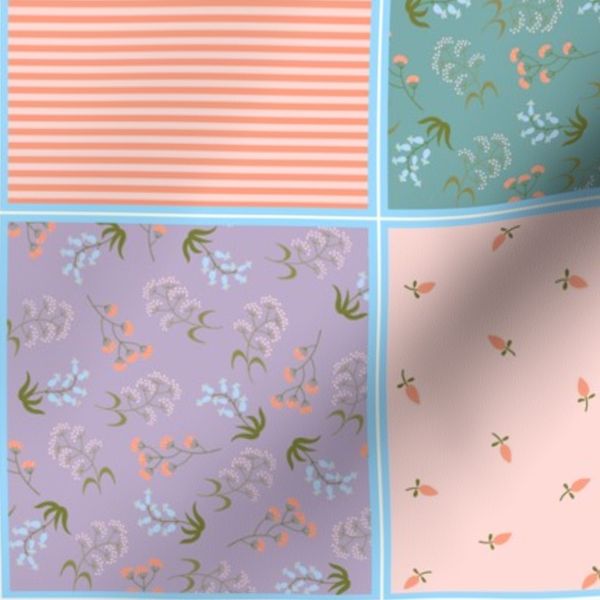 Florentina patchwork collage
