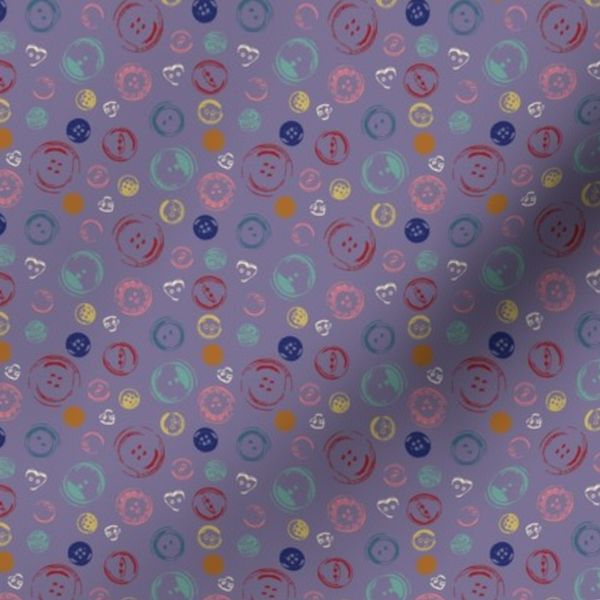 Buttons on purple