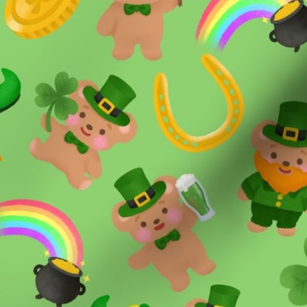 St Patrick's Day Teddy Bear