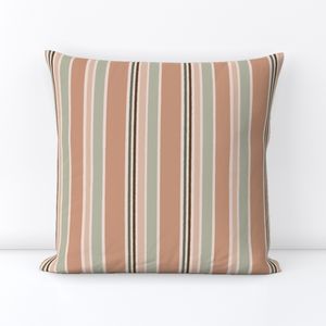 Vintage stripes hand-drawn earthy warm tone neutral cozy simple comfort