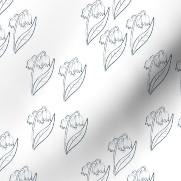 Floral Orchestra Blue/White