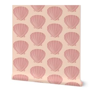 Boho Seashells - Blush Pink