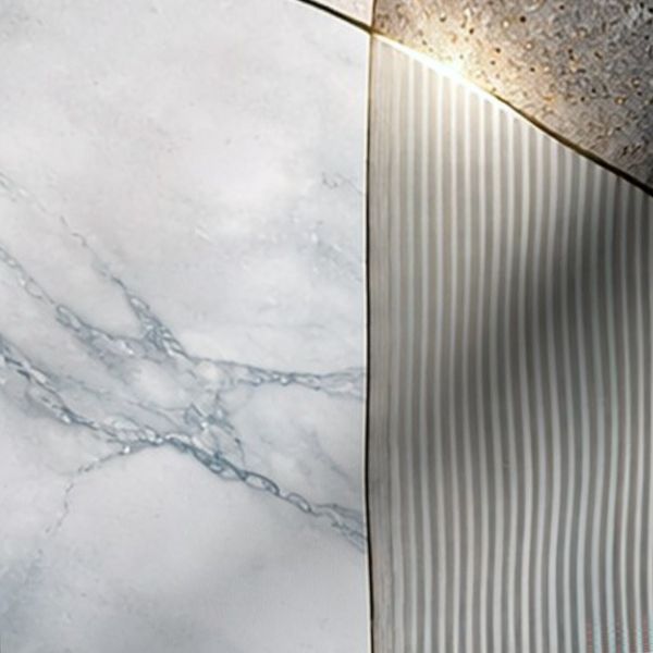 Luxurious Geometric Marble And Gold