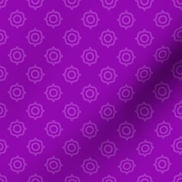 Two-color elegant linework ornaments grid pattern - fresh purple M