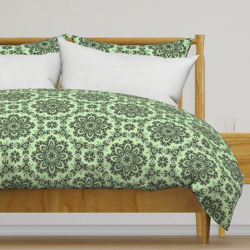 Trippy Groovy Ornate Funky Quirky Eclectic Fractal Kaleidoscope Pattern