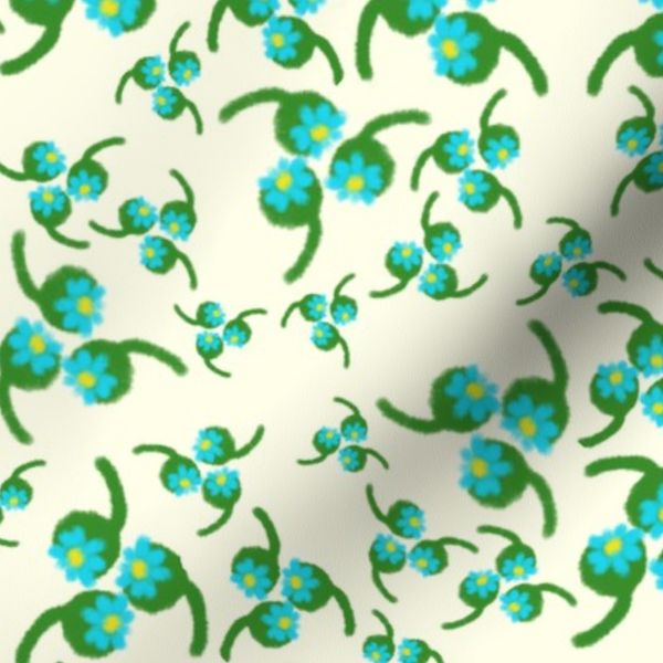 Floral Dance and Ditsy Cream