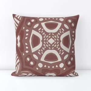 Terracotta Tribal Tile Repeat