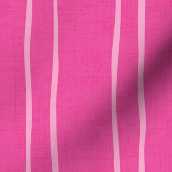 Large Bold Maximalist Simple Uncluttered Classic Stripes Textured hot pink