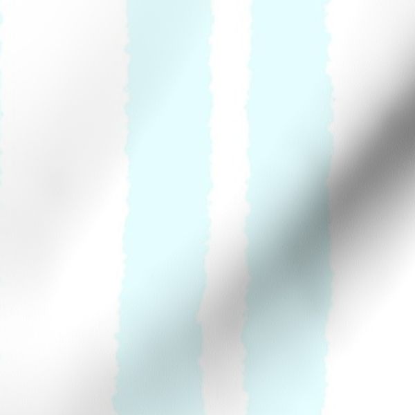 Coastal Stripes (Large-Scale) Wavey Wiggly Lines In Modern Boho Beach Blues
