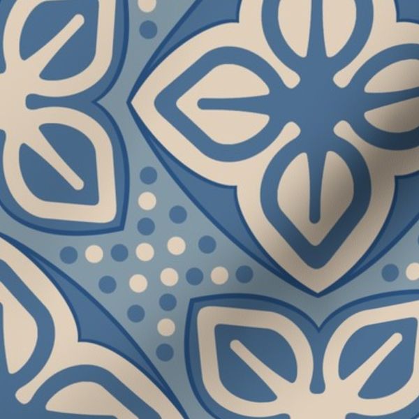 Sky Blue Sand Adinkra