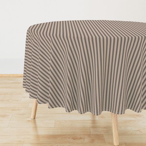Gail Ticking Stripe 60514a And Rust