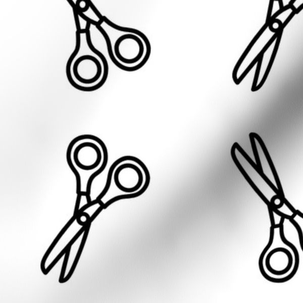 Bold Line Doodles Flip Flops Medium Repeat