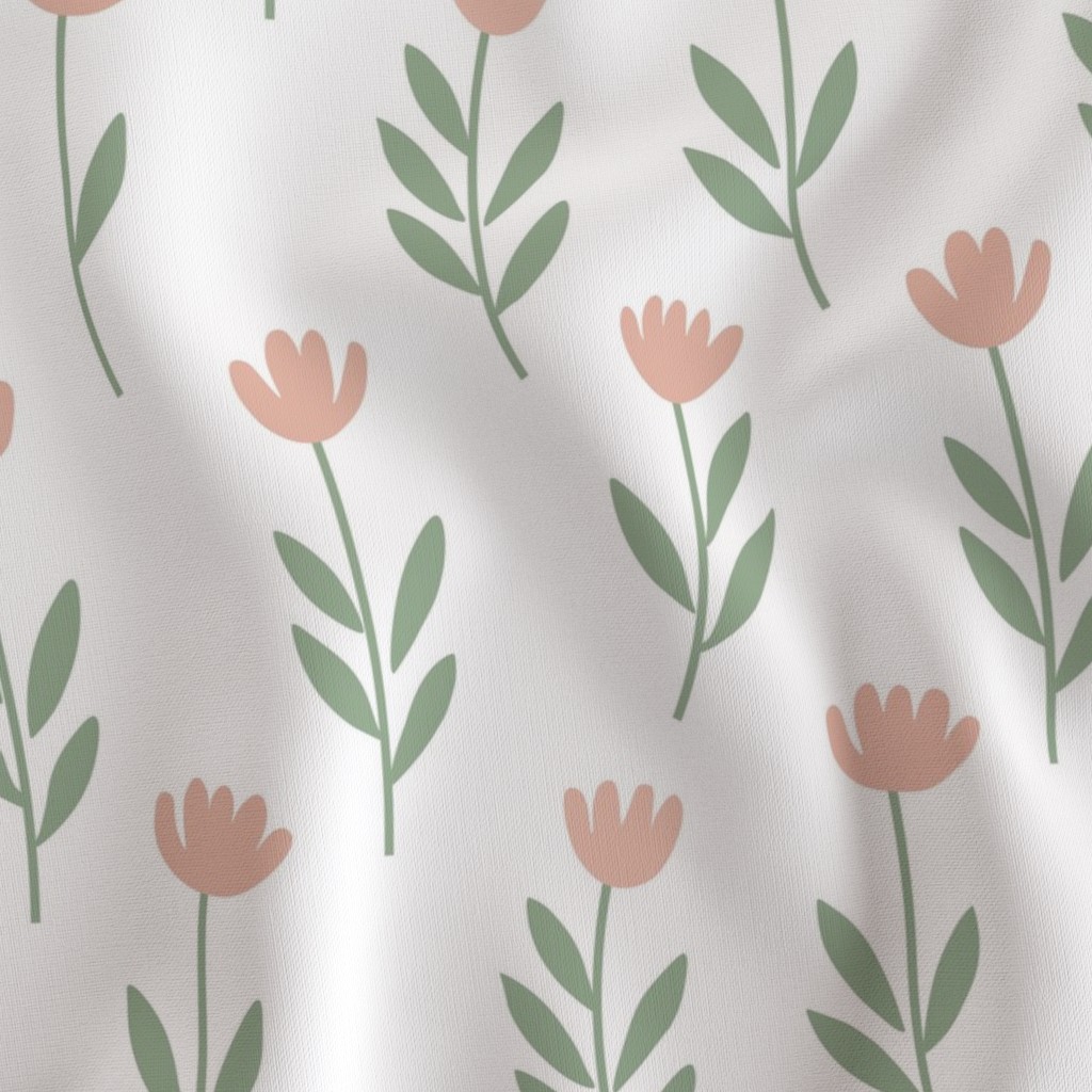 Close up image of fabric ripple
