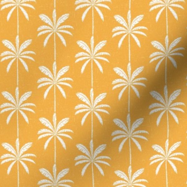 (xs) Palm Springs Mid Mod Stripe - SW Goldenrod Yellow - Wallpaper
