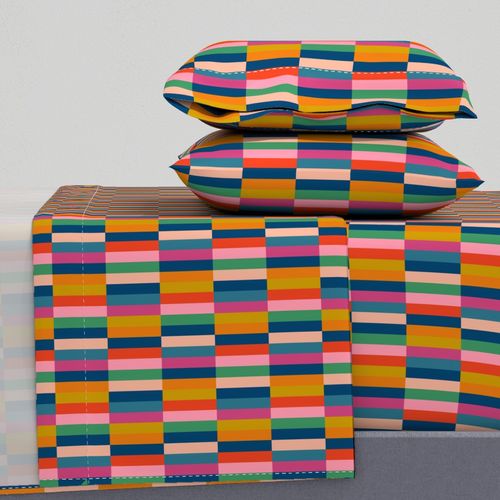 Retro colorful stripes ( small )