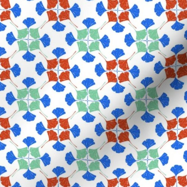 Gingko Leaves Kaleidoscope Small
