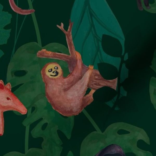 Jungle Safari Nursery Animals