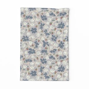 Minimalistic climbing plants warm neutral - S