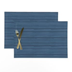 Hand-Drawn Woodgrain Tonal Blender Stripe Steel Blue Japandi 6 inch