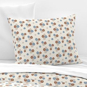 Heirloom Blossom Clusters Warm Terracotta Large Scale Childrens Apparel