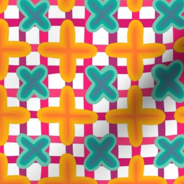 Bright Picnic Crosses