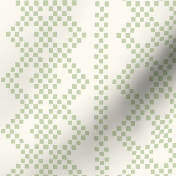 August green geometric stripe coastal grandmillennial