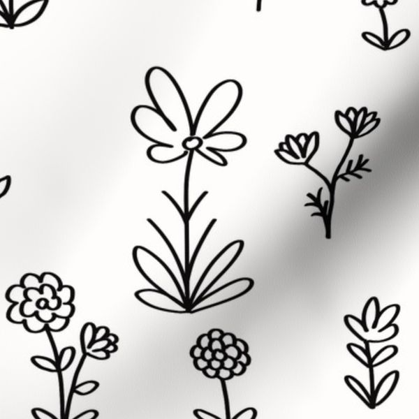 Flowers White