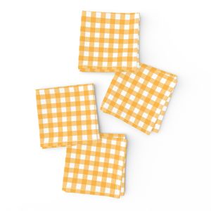ORANGE SIMPLE CHARMING GINGHAM