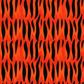 Flame Angelfish Scale Pattern