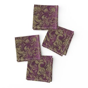 Royal Abyssal Baroque -Gold Purple