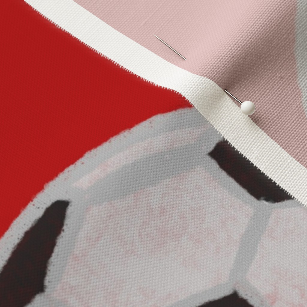 Close up of Linen Cotton Canvas fabric