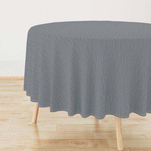 Doodled Halloween Stripes - Hand-Drawn Vertical Lines - Black on Gray