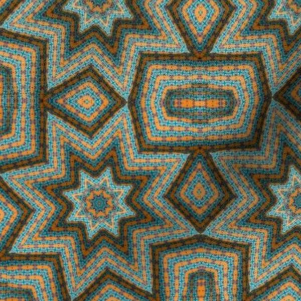 Radiant Kaleidoscope Starburst