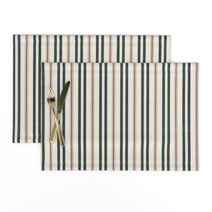 Quilt Blender Stripe Nursery Coordinate Teal Small Scale